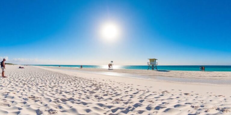 Miami Beach with sun, sand, and vibrant atmosphere.